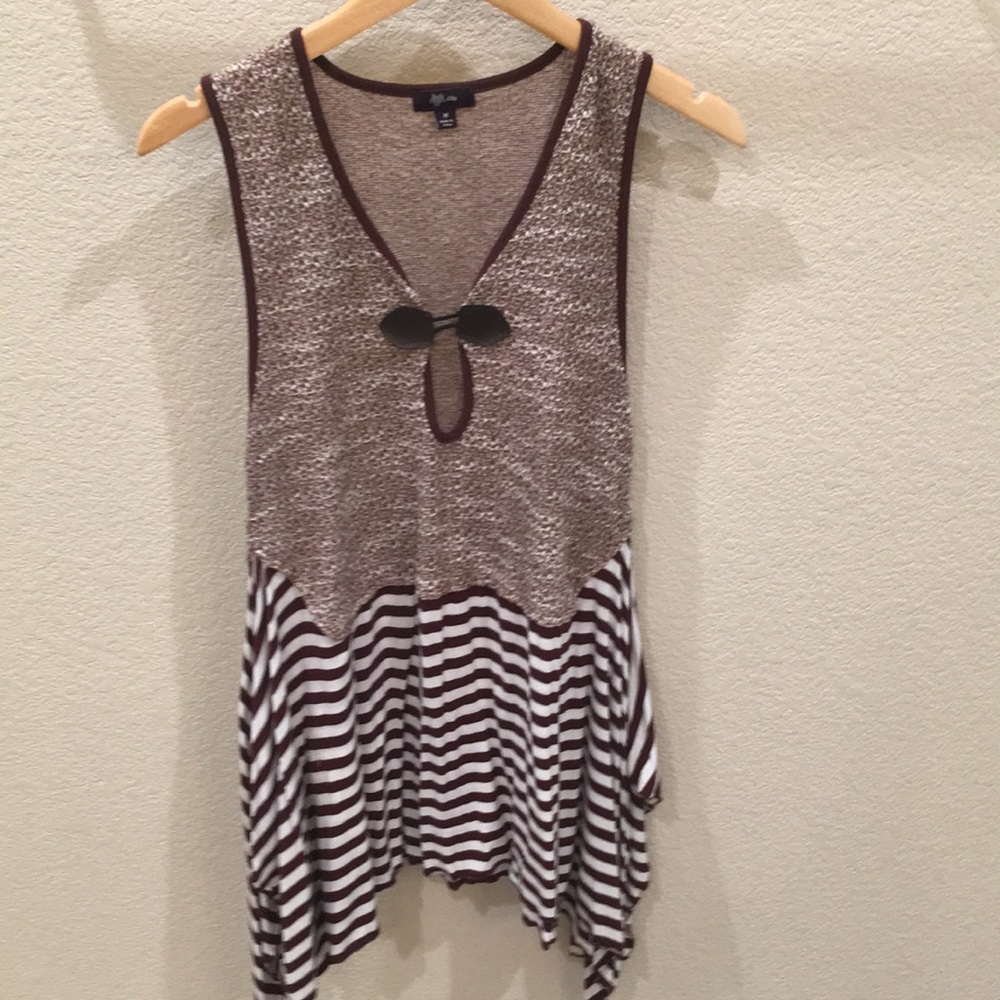 Striped tunic